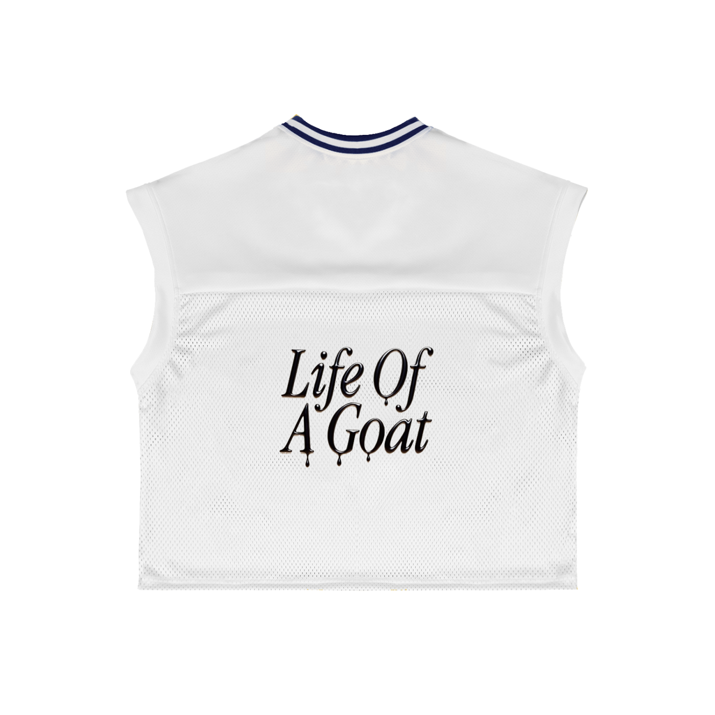 LIFE OF A GOAT | L.O.A.G Elite Ensemble Loose Sleeveless Mesh T-Shirt