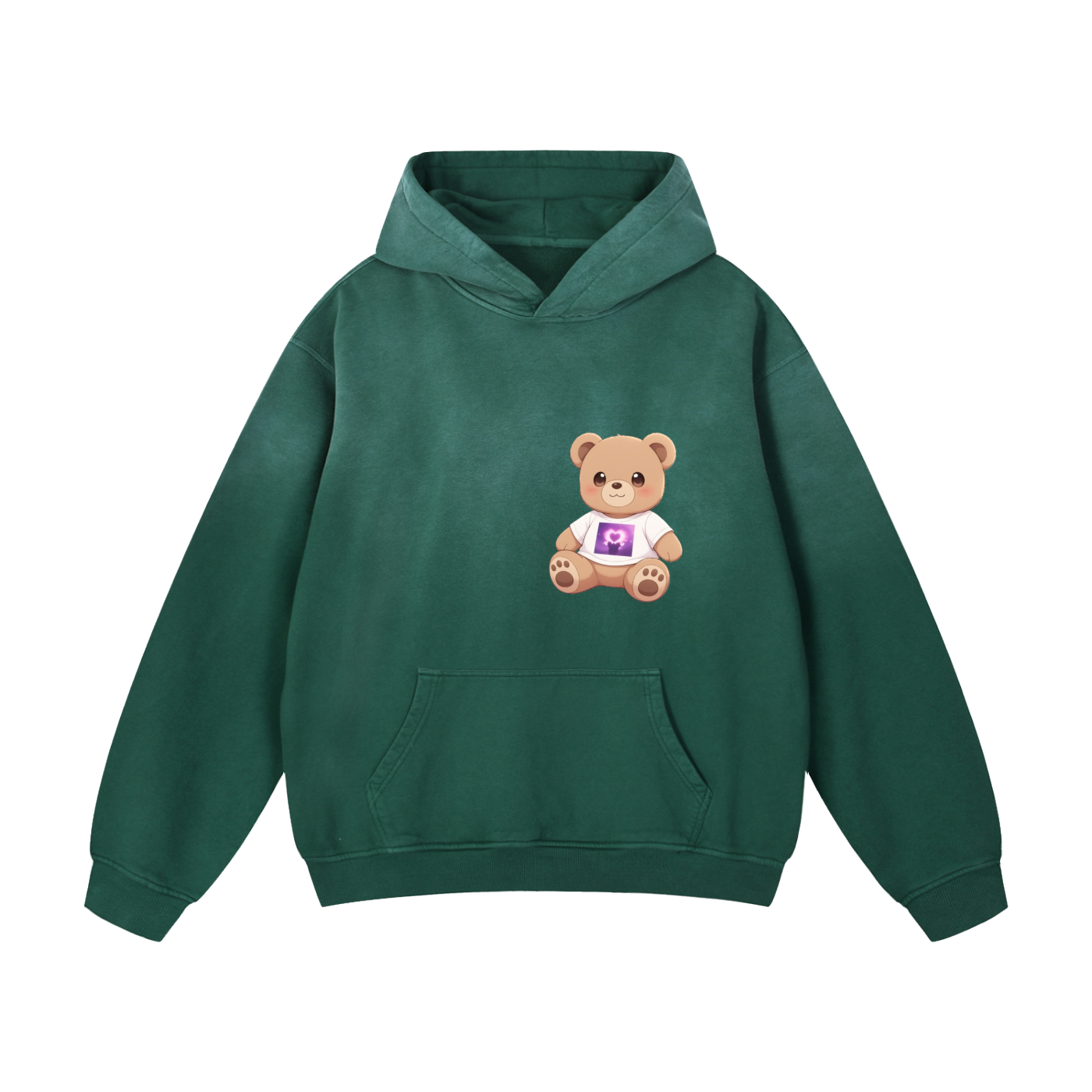 L.O.A.G. Heavyweight Sunfade Oversized Hoodie | Motivational Streetwear