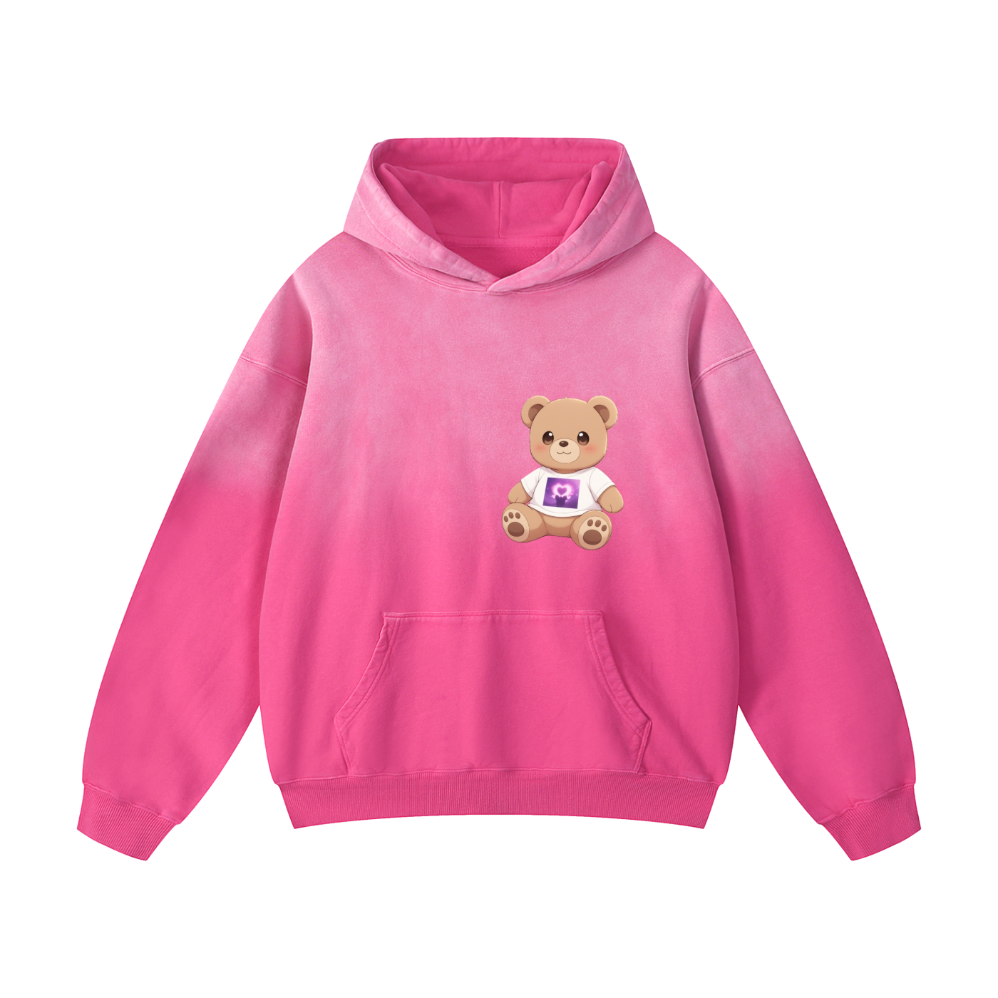 L.O.A.G. Heavyweight Sunfade Oversized Hoodie | Motivational Streetwear