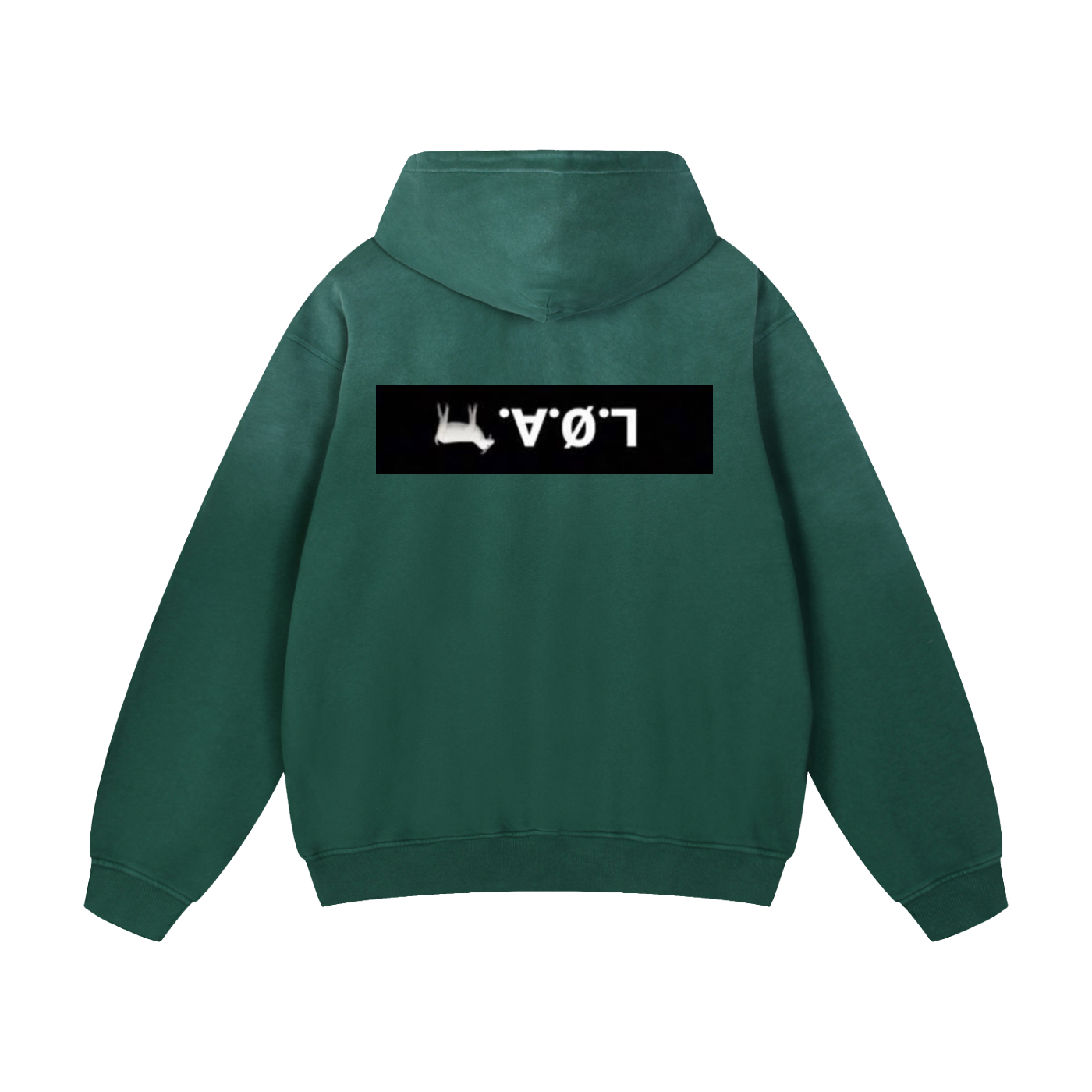 L.O.A.G. Heavyweight Sunfade Oversized Hoodie | Motivational Streetwear