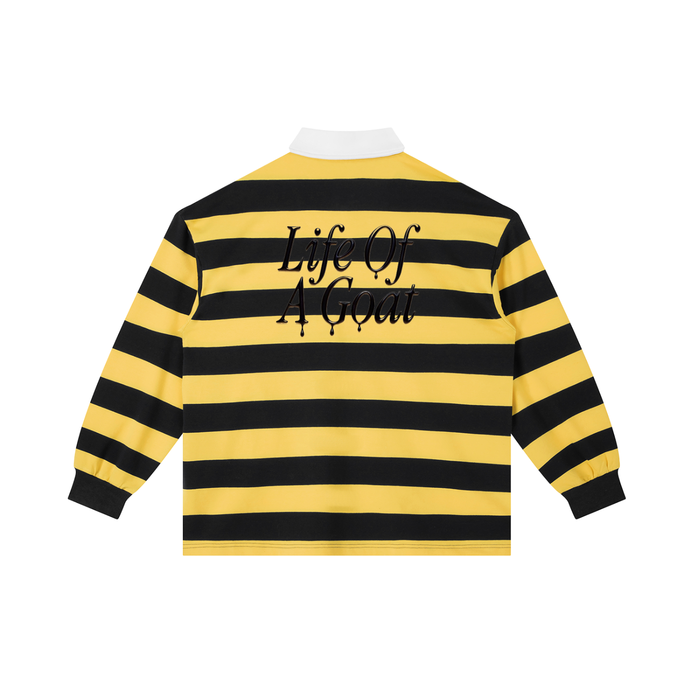 LIFE OF A GOAT | Color Block xPro Stripe Polo – Where's Waldo Collab