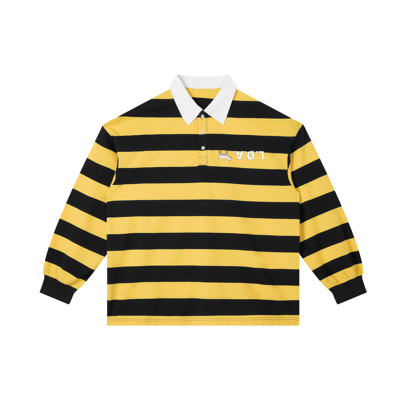 LIFE OF A GOAT | Color Block xPro Stripe Polo – Where's Waldo Collab