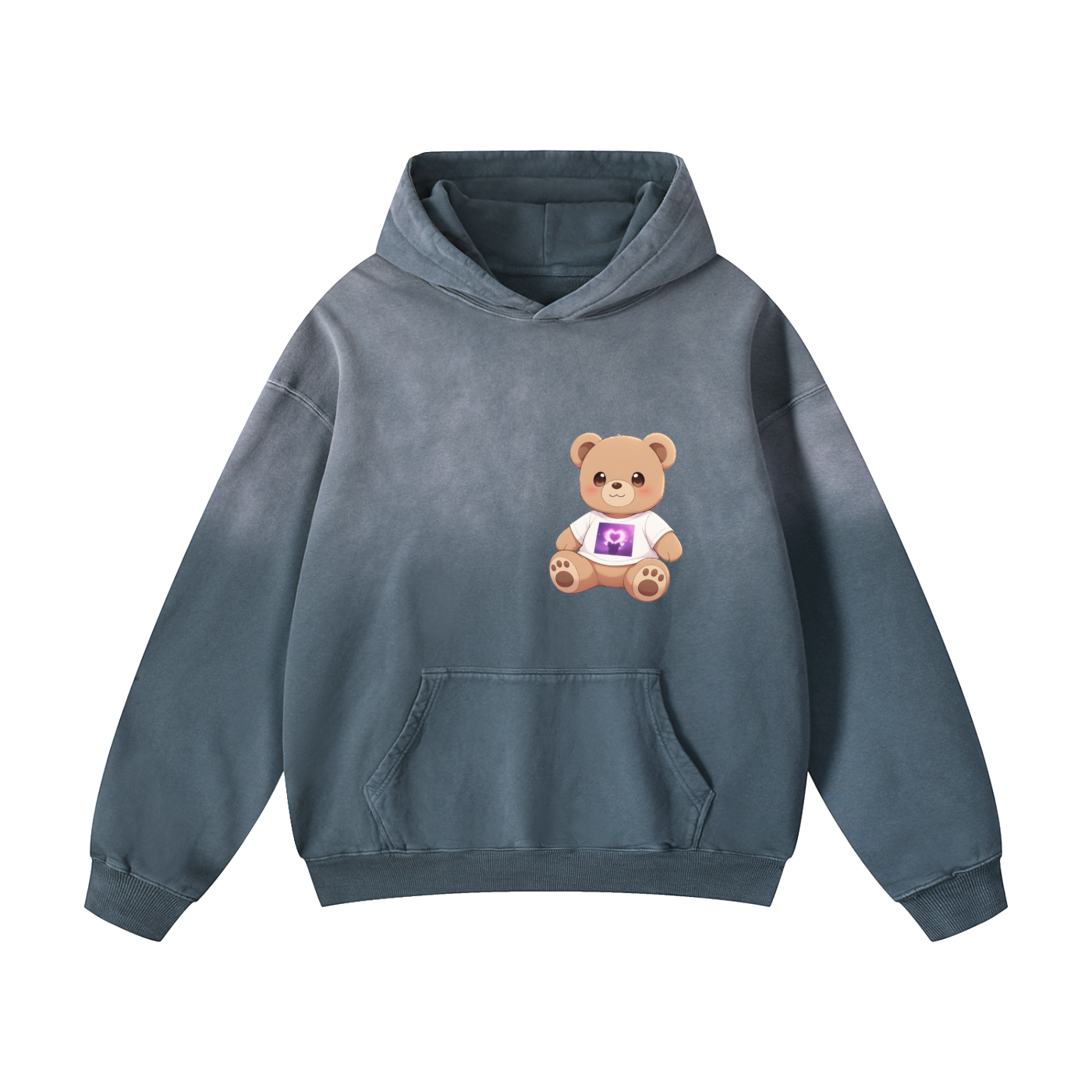 L.O.A.G. Heavyweight Sunfade Oversized Hoodie | Motivational Streetwear