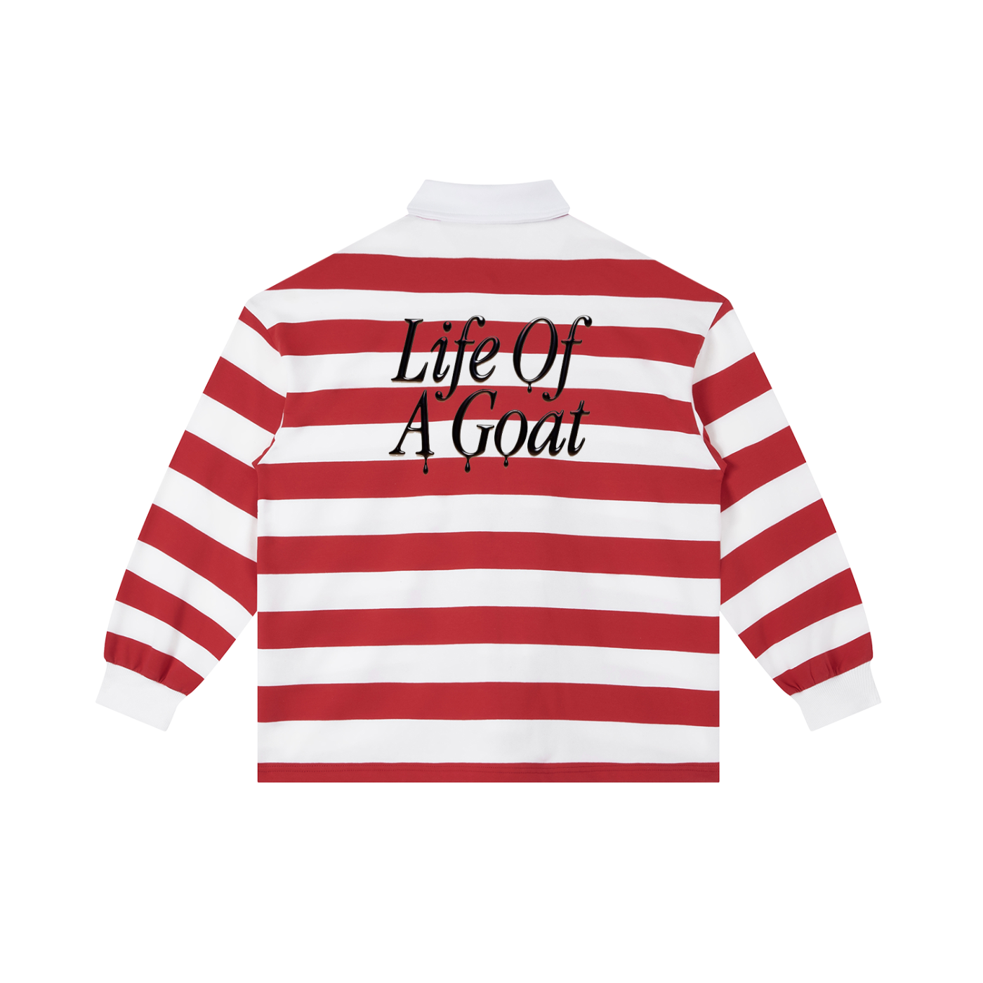 LIFE OF A GOAT | Color Block xPro Stripe Polo – Where's Waldo Collab
