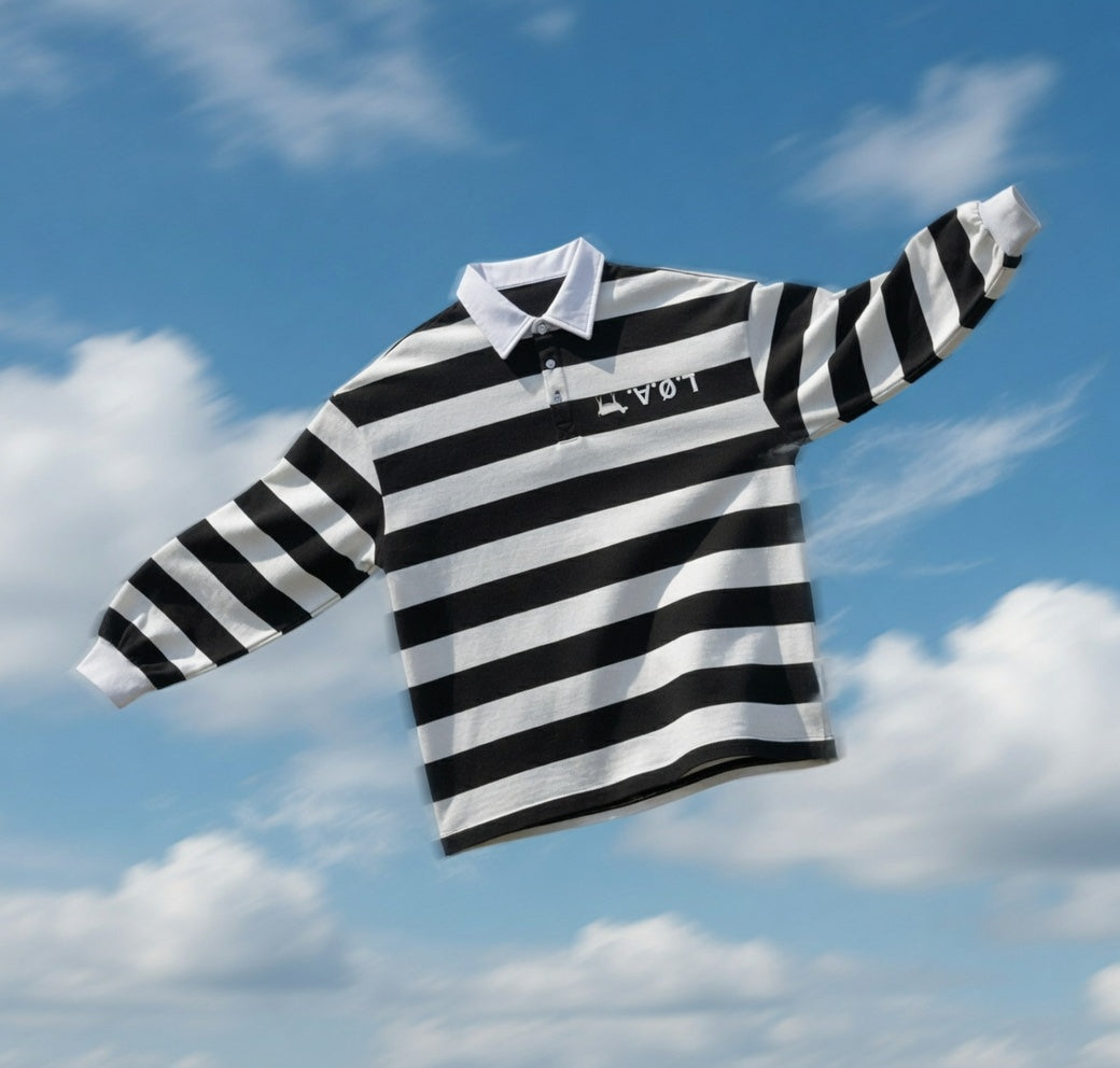 LIFE OF A GOAT | Color Block xPro Stripe Polo – Where's Waldo Collab