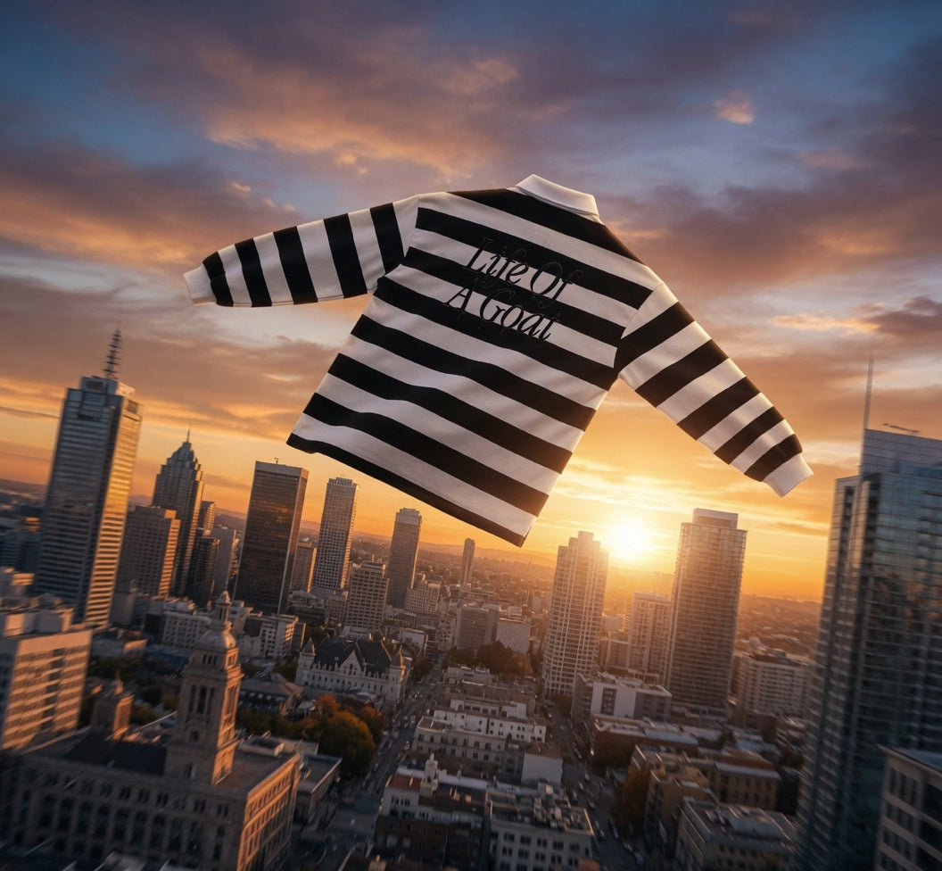 LIFE OF A GOAT | Color Block xPro Stripe Polo – Where's Waldo Collab