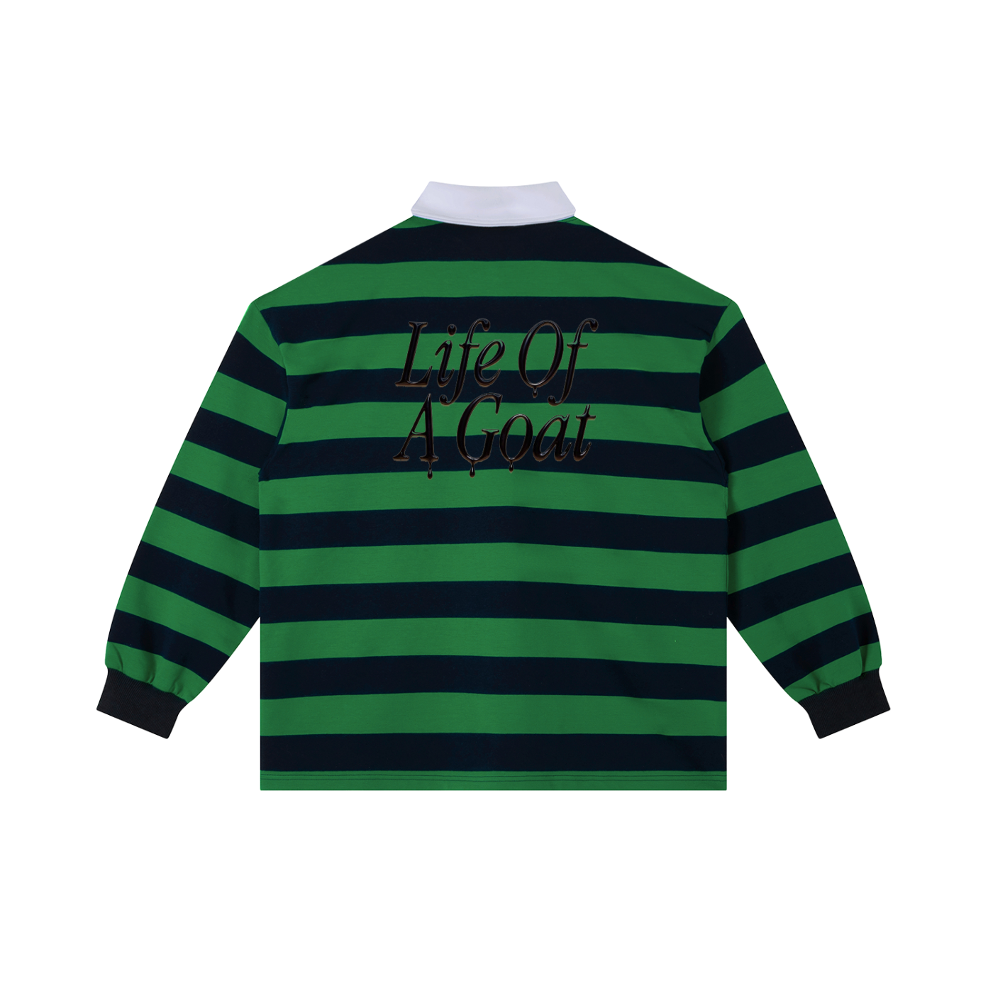 Color Block L.O.A.🐐 where's Waldo xPro Stripe Polo Shirt