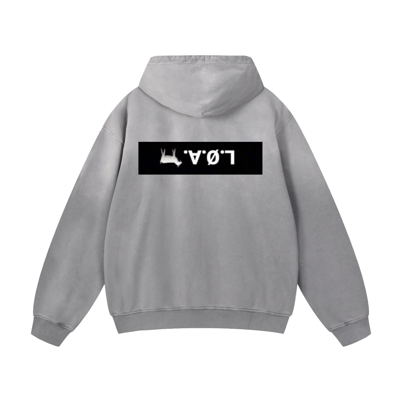 L.O.A.G. Heavyweight Sunfade Oversized Hoodie | Motivational Streetwear