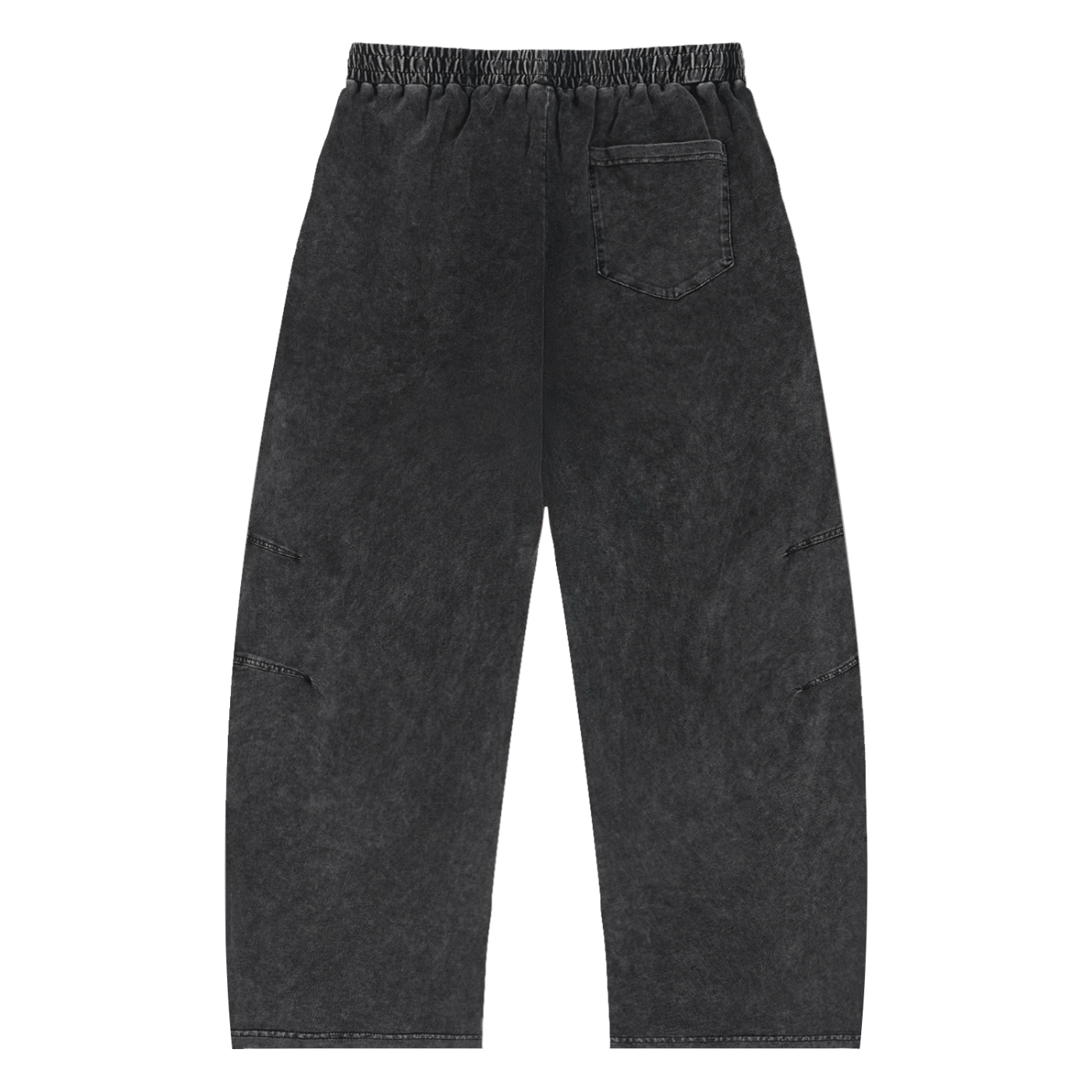 snow wash drawstring cotton pants relaxed fit
