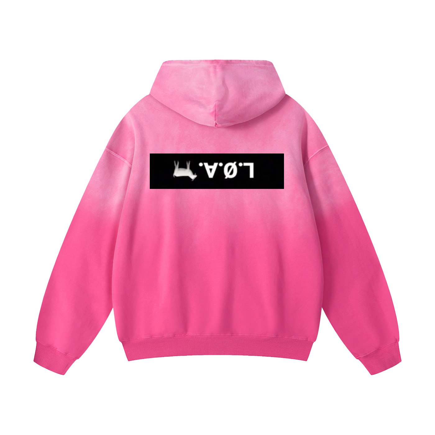 L.O.A.G. Heavyweight Sunfade Oversized Hoodie | Motivational Streetwear